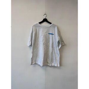 VTG Dekuyper Deluxe Peppermint Shirt XL White Soda Float Candy Cane Graphic Tee